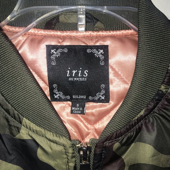 camo bomber jacket - Picture 2 of 4